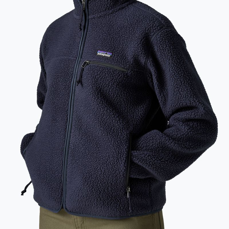 Bluza polarowa damska Patagonia Retro Pile Hoody sunken blue 5