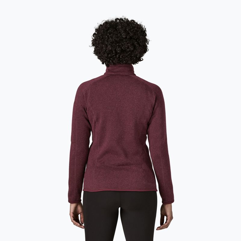 Bluza trekkingowa damska Patagonia Better Sweater berry fig 2