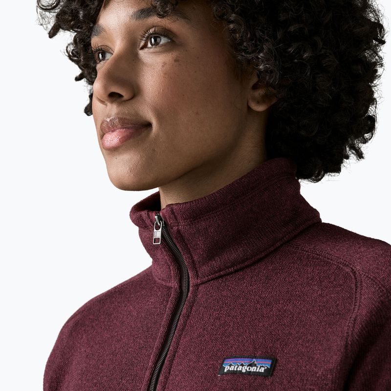 Bluza trekkingowa damska Patagonia Better Sweater berry fig 6