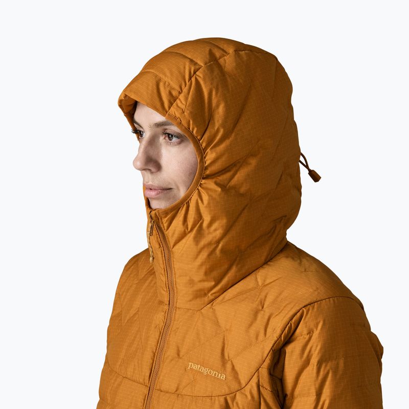 Kurtka ocieplana damska Patagonia Durable Down Hoody cinnamon brown 5