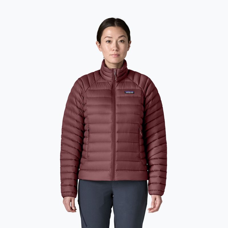 Kurtka puchowa damska Patagonia Down Sweater dark ruby
