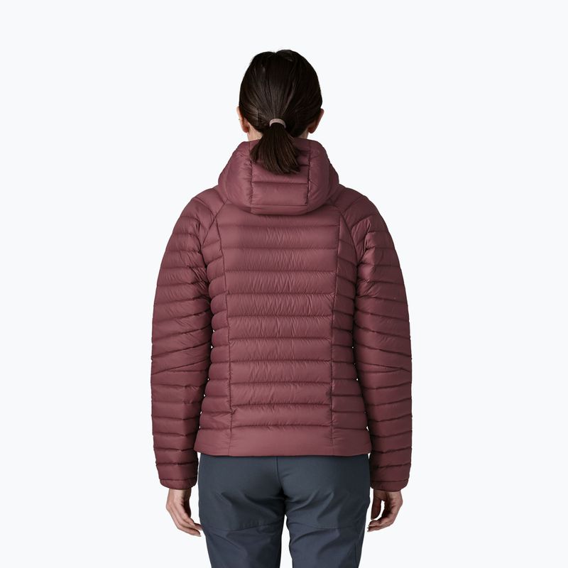 Kurtka puchowa damska Patagonia Down Sweater Hoody dark ruby 3