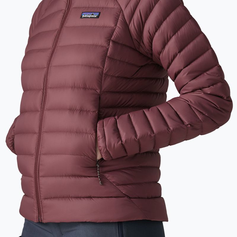 Kurtka puchowa damska Patagonia Down Sweater Hoody dark ruby 7