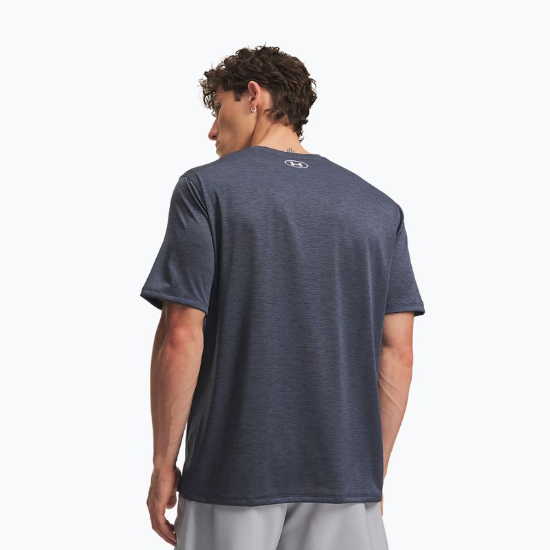 Koszulka treningowa męska Under Armour Tech Vent midnight navy/white 2