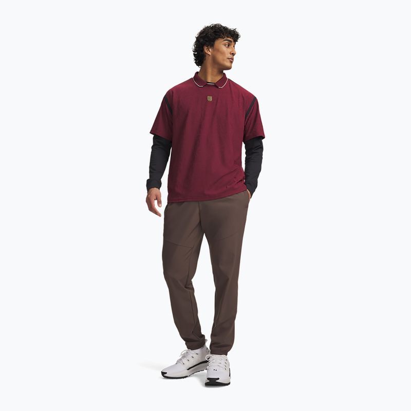 Spodnie męskie Under Armour Vibe Woven Jogger peppercorn/highland buff 2