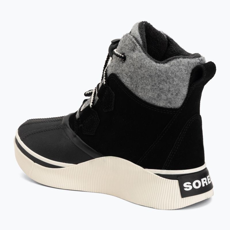 Śniegowce dziecięce Sorel Out N About IV Chillz Waterproof black/chalk 3