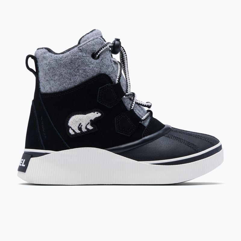 Śniegowce dziecięce Sorel Out N About IV Chillz Waterproof black/chalk 2