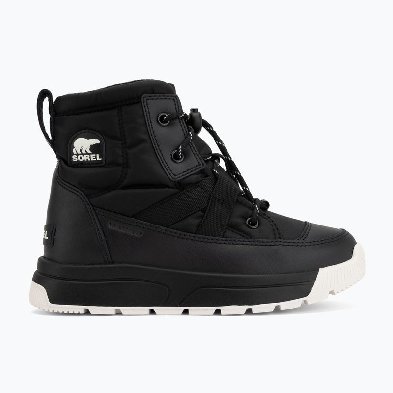 Śniegowce dziecięce Sorel Whitney III Mid Wp black/black 2