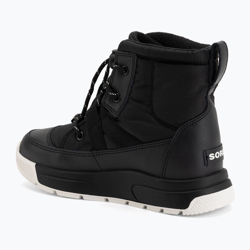 Śniegowce dziecięce Sorel Whitney III Mid Wp black/black 3