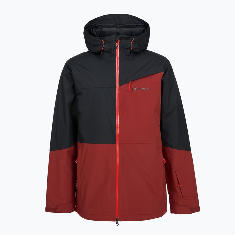 Kurtka narciarska męska Columbia Iceberg Point II red oxide/black