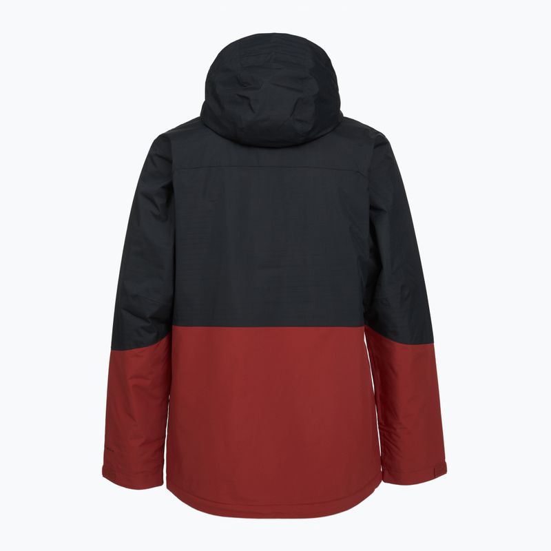 Kurtka narciarska męska Columbia Iceberg Point II red oxide/black 2