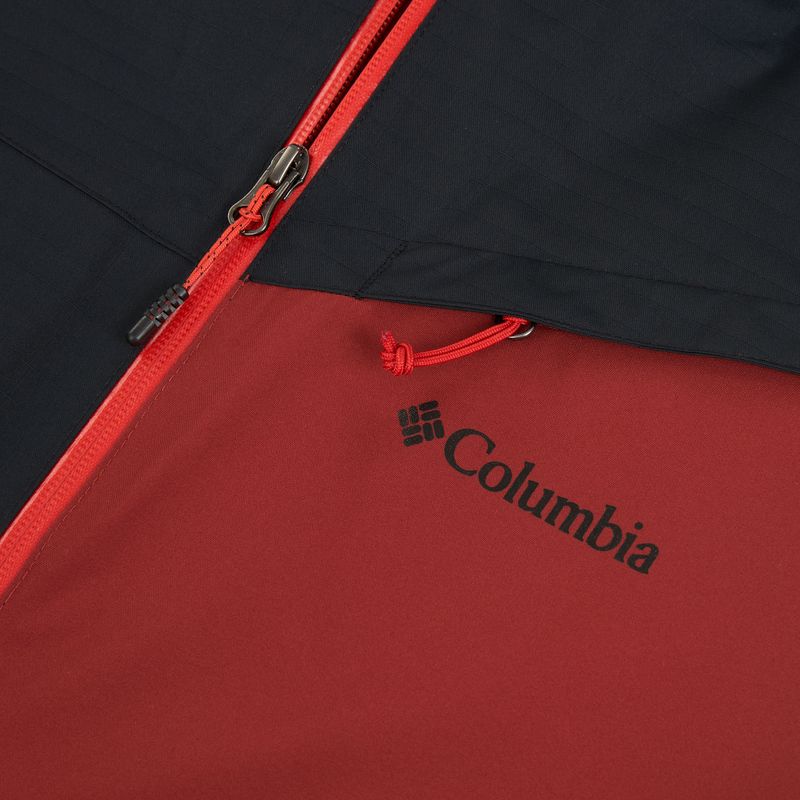 Kurtka narciarska męska Columbia Iceberg Point II red oxide/black 3