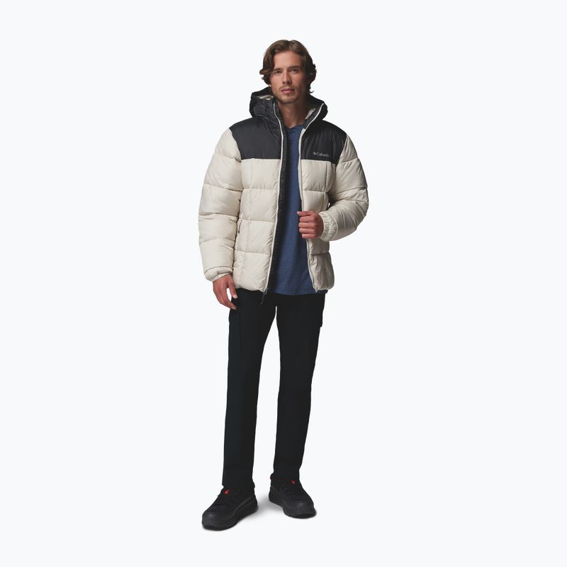 Kurtka ocieplana męska Columbia Puffect IV Hooded dark stone/shark 2