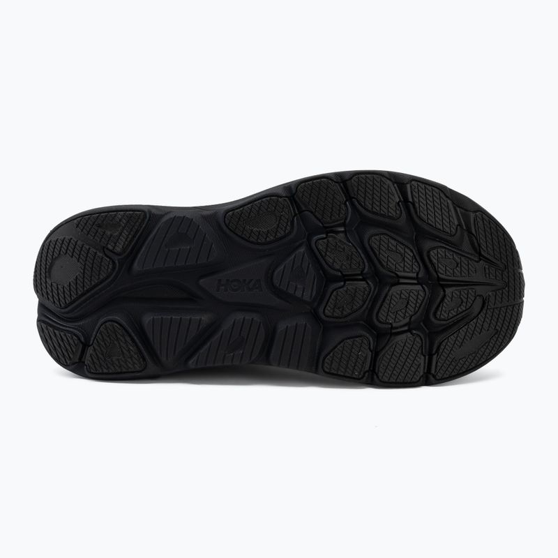 Buty do biegania damskie HOKA Clifton 11 Wide black/black 4
