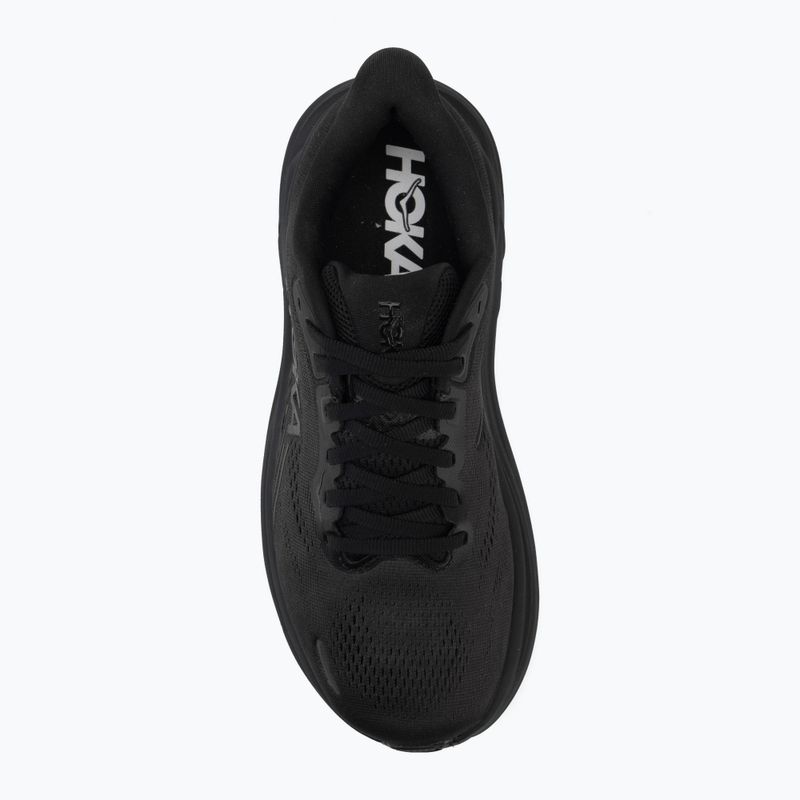 Buty do biegania damskie HOKA Clifton 11 Wide black/black 5