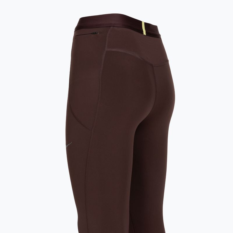 Legginsy do biegania damskie HOKA Novafly Run Tight 25" deep mauve 3