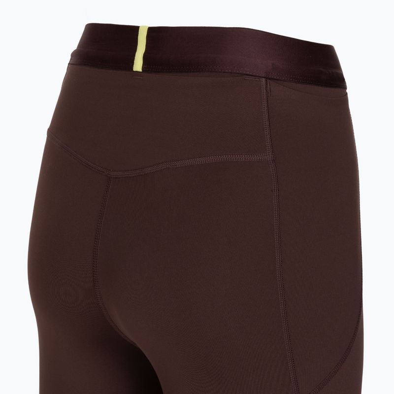 Legginsy do biegania damskie HOKA Novafly Run Tight 25" deep mauve 5