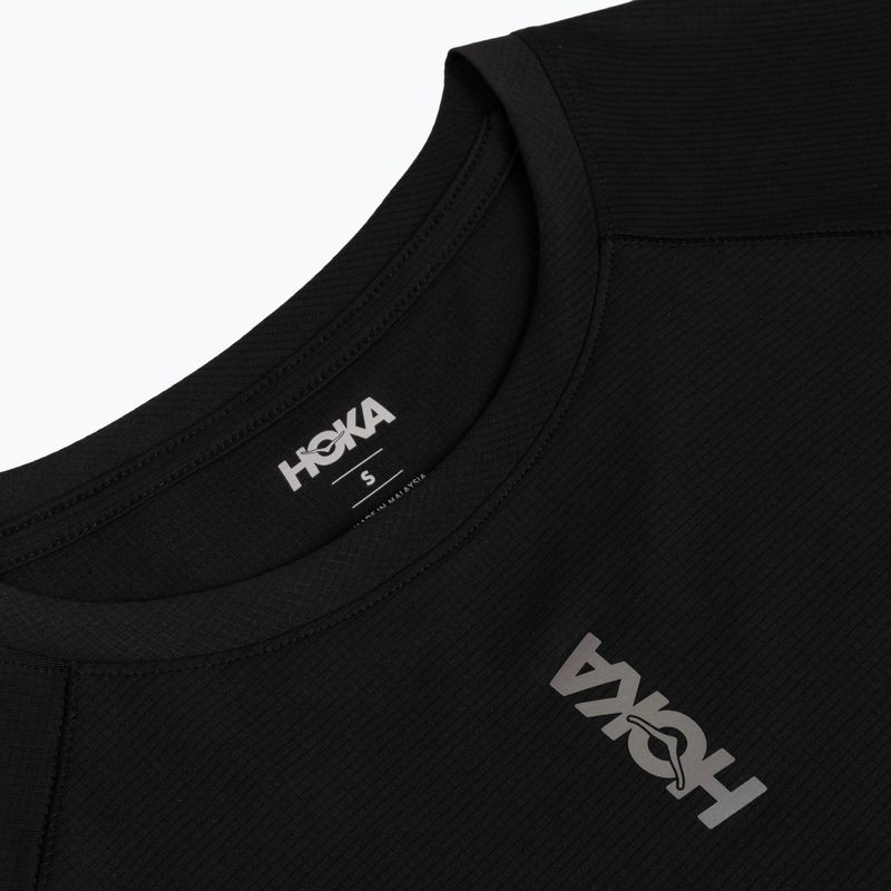 Koszulka do biegania męska HOKA EveryRun Short Sleeve black 3