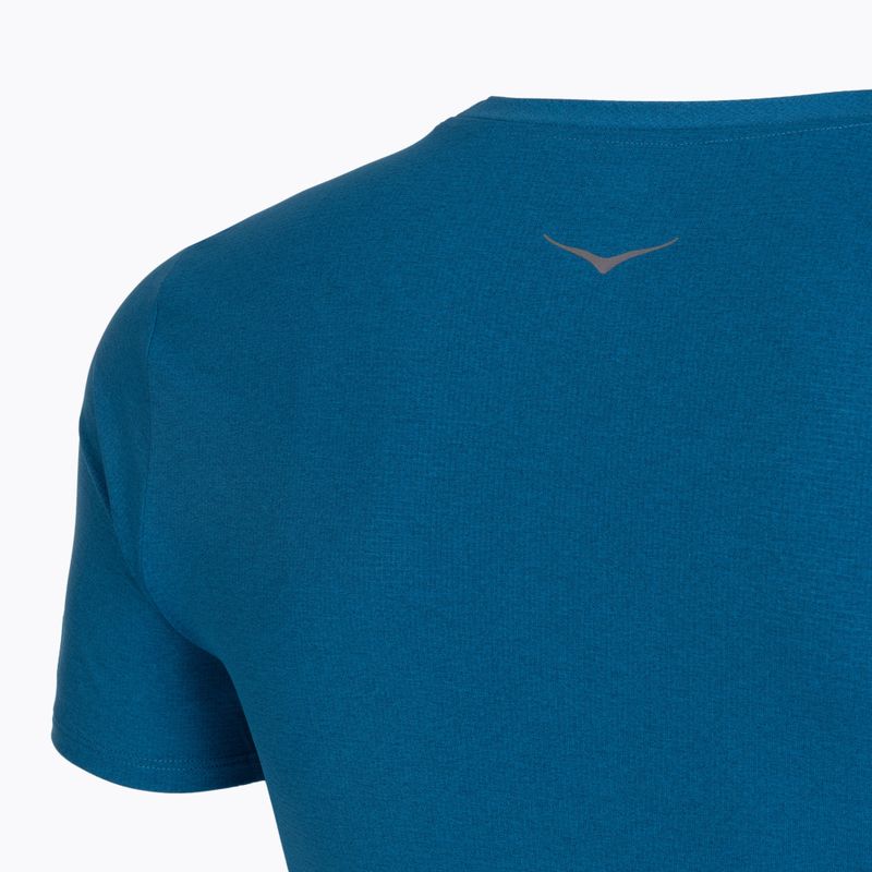 Koszulka do biegania męska HOKA EveryRun Short Sleeve night glow blue 4