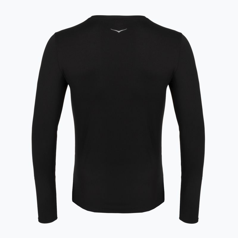 Longsleeve do biegania męski HOKA EveryRun Long Sleeve black 2