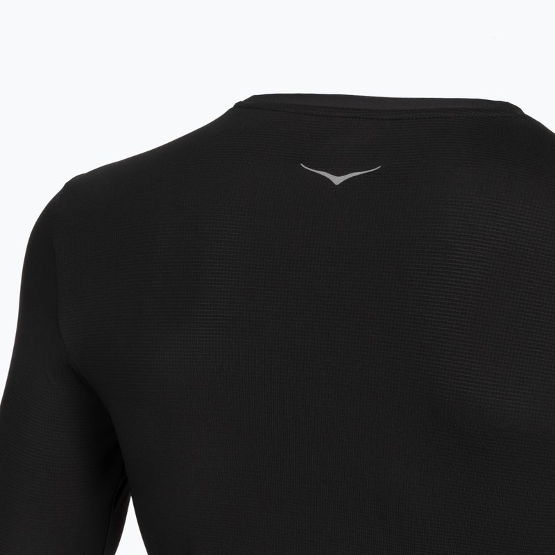 Longsleeve do biegania męski HOKA EveryRun Long Sleeve black 4
