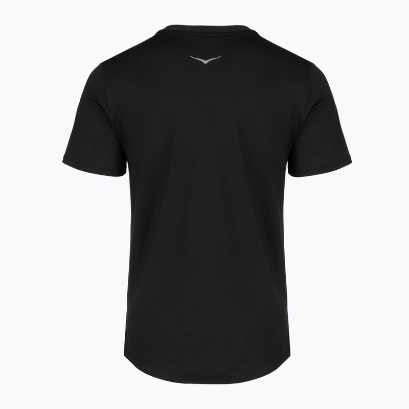 Koszulka do biegania damska HOKA EveryRun Short Sleeve black 2