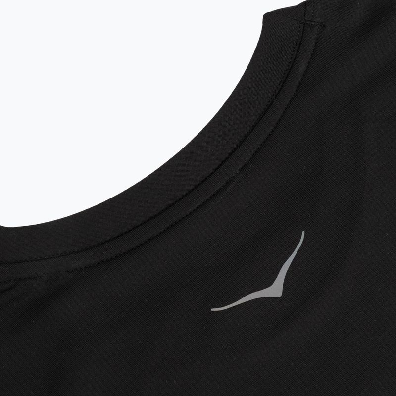 Koszulka do biegania damska HOKA EveryRun Short Sleeve black 4