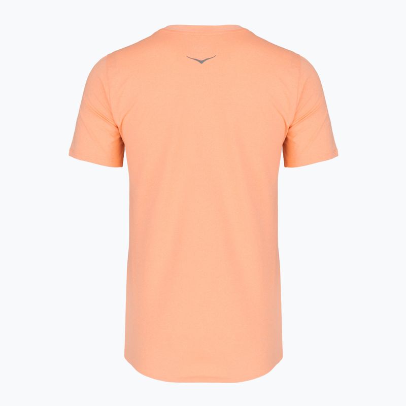 Koszulka do biegania damska HOKA EveryRun Short Sleeve sunstone 2