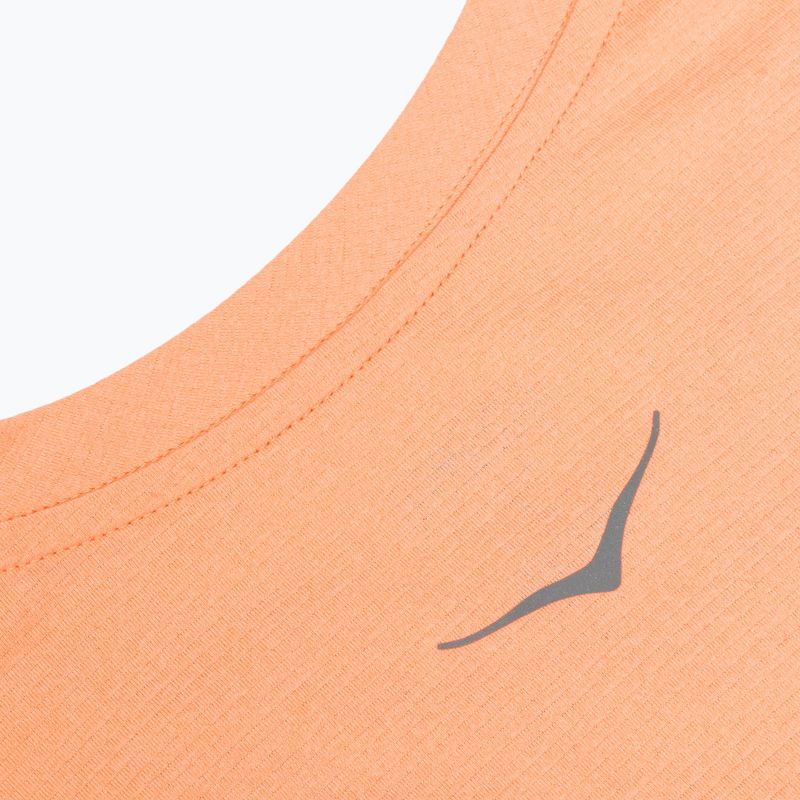 Koszulka do biegania damska HOKA EveryRun Short Sleeve sunstone 4