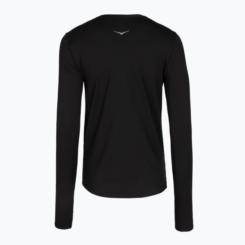 Longsleeve do biegania damski HOKA EveryRun Long Sleeve black 2