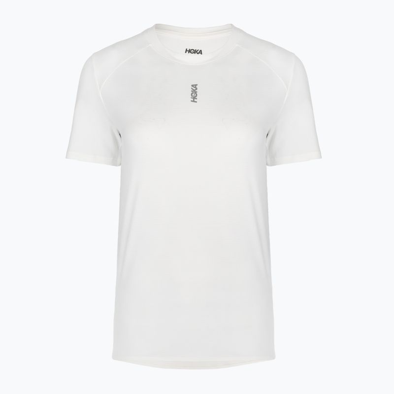 Koszulka do biegania damska HOKA EveryRun Short Sleeve white
