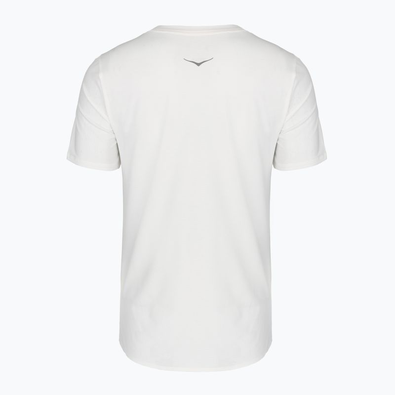 Koszulka do biegania damska HOKA EveryRun Short Sleeve white 2