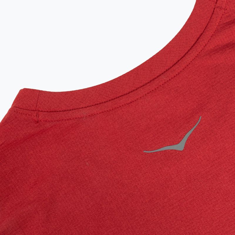 Longsleeve do biegania damski HOKA EveryRun Long Sleeve red agate 4