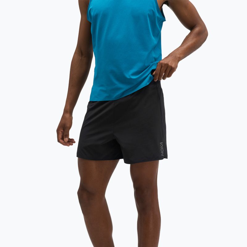 Spodenki do biegania męskie HOKA Glide Short 5" Brief black