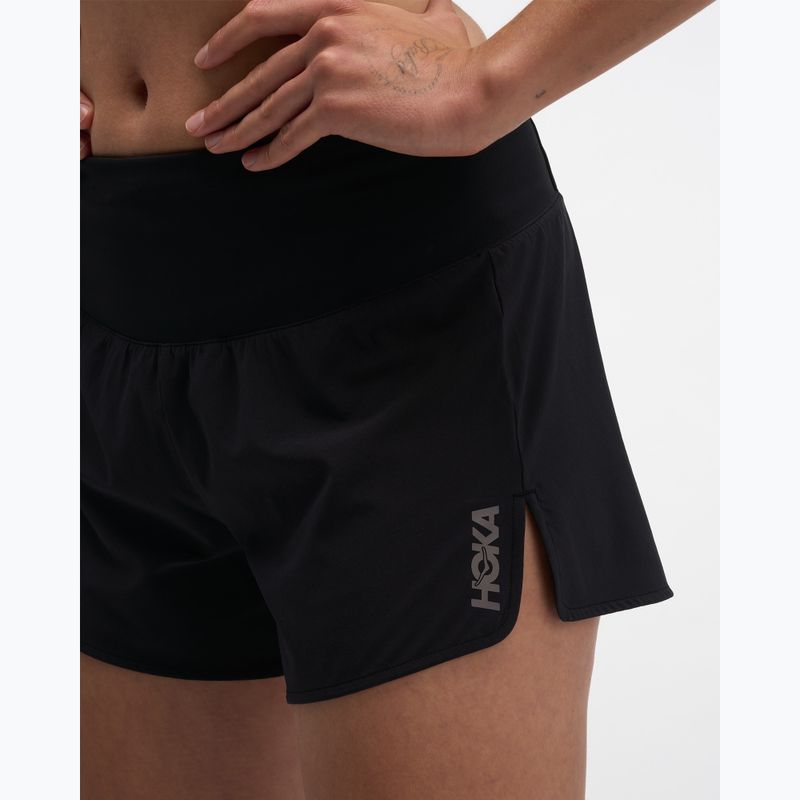 Spodenki do biegania damskie HOKA Glide Short 3.5" Brief black 5