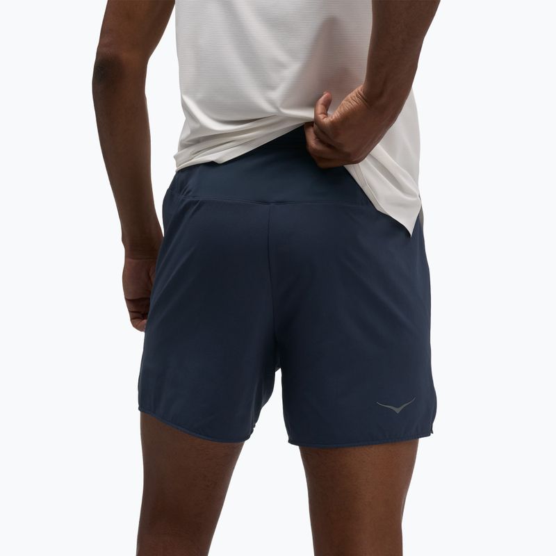 Spodenki do biegania męskie HOKA Glide Short 5" Brief varsity navy 3
