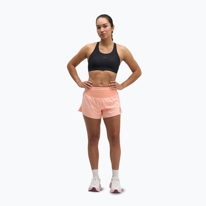 Spodenki do biegania damskie HOKA Glide Short 3.5" Brief sunstone 2