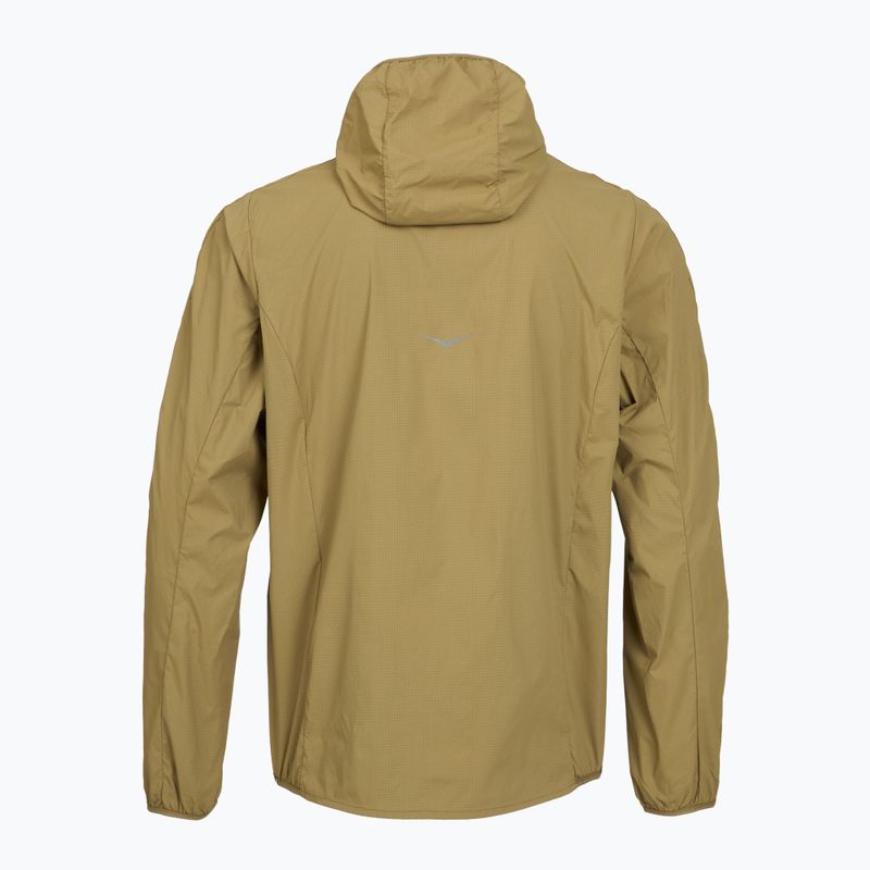 Kurtka do biegania męska HOKA Skyflow Wind Jacket caraway seed 2