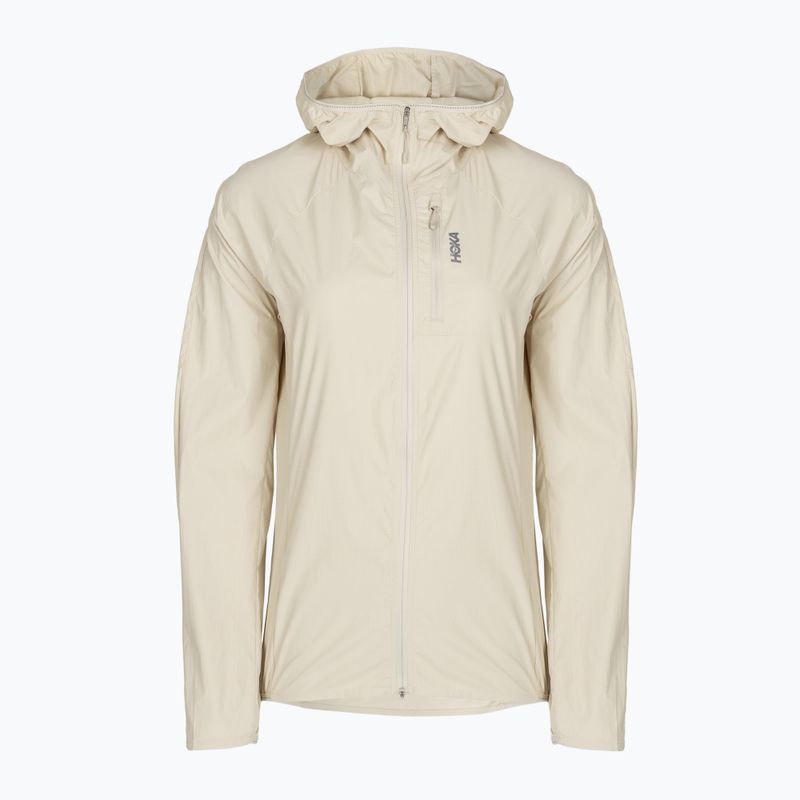 Kurtka do biegania damska HOKA Skyflow Wind Jacket oat milk