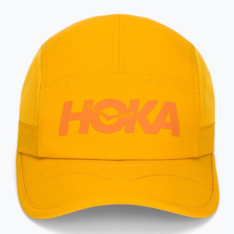 Czapka z daszkiem HOKA Run Hat egg yolk 2
