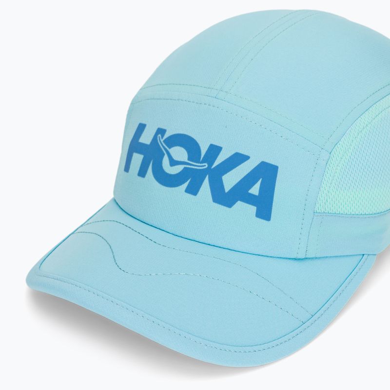 Czapka z daszkiem HOKA Run Hat hazy blue 3