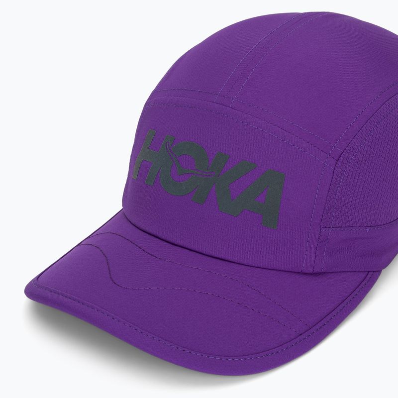 Czapka z daszkiem HOKA Run Hat virtual violet 3
