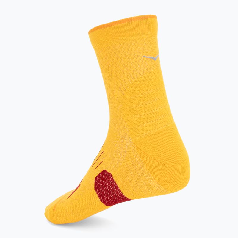Skarpety HOKA Quarter Run Sock 3-Pack egg yolk/cerise/virtual violet 5