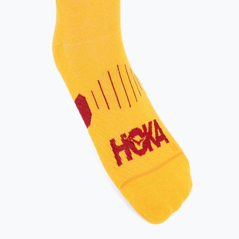 Skarpety HOKA Quarter Run Sock 3-Pack egg yolk/cerise/virtual violet 6