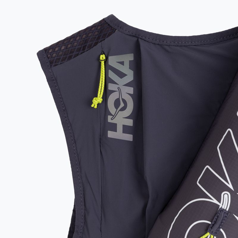 Kamizelka do biegania Hoka Trail Run Vest 10L squid ink 4