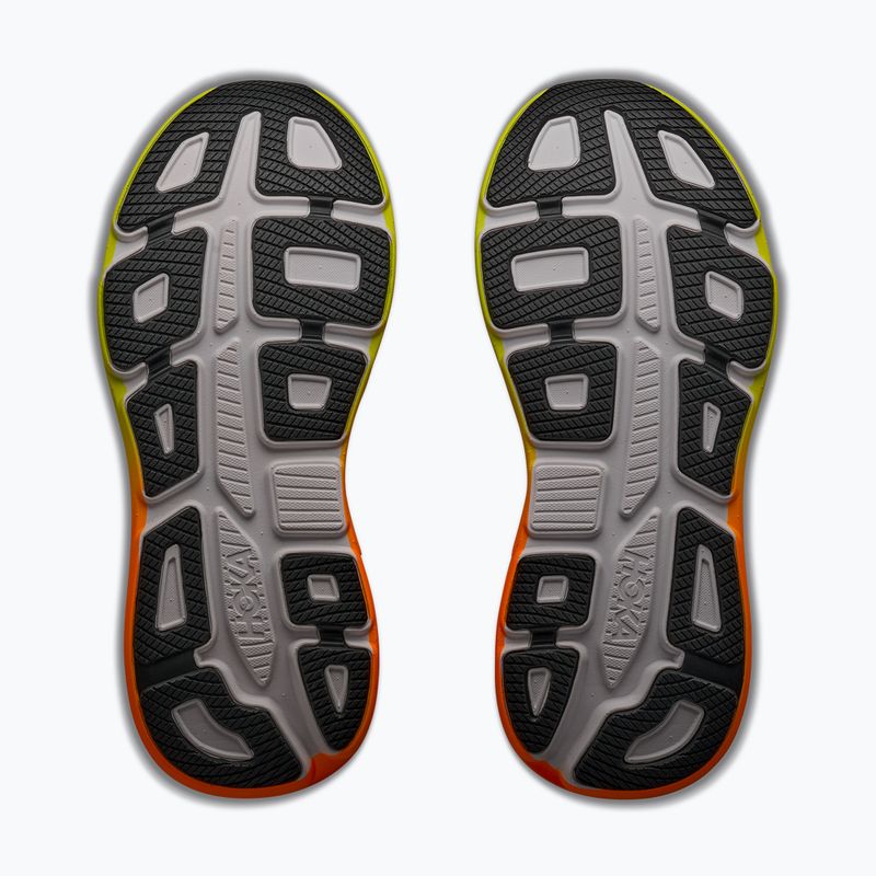 Buty do biegania męskie HOKA Bondi 9 white/neon tangerine 6