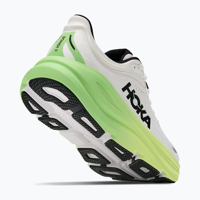 Buty do biegania damskie HOKA Bondi 9 white/tart apple 3