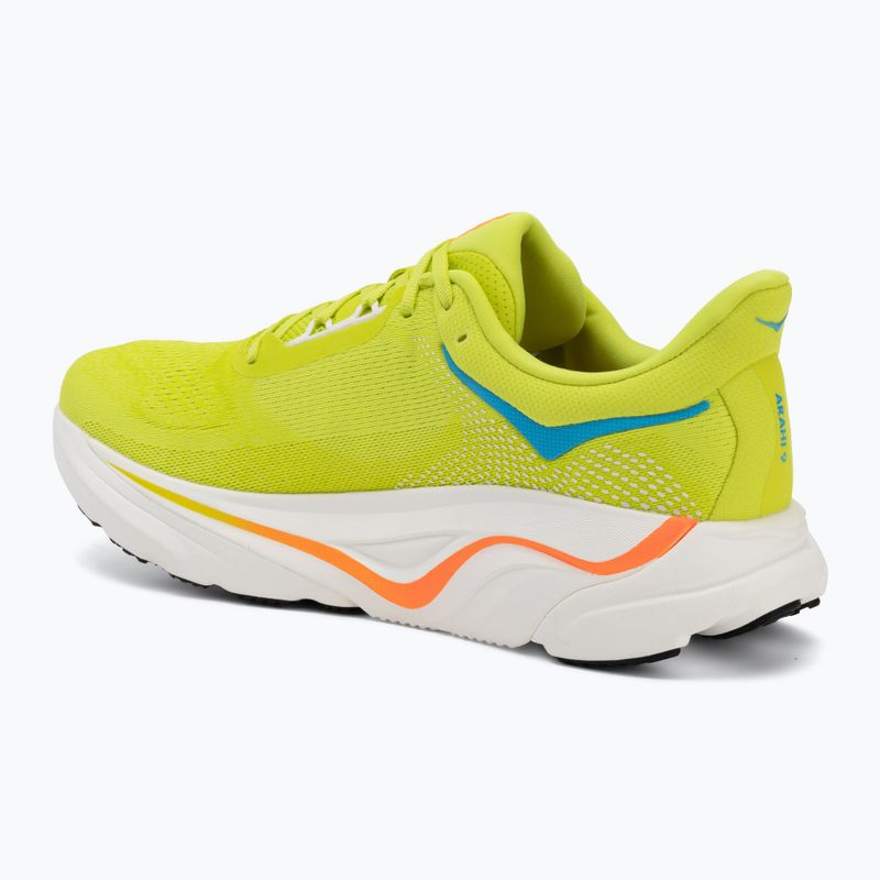Buty do biegania męskie HOKA Arahi 9 hoka citrus/neon tangerine 3