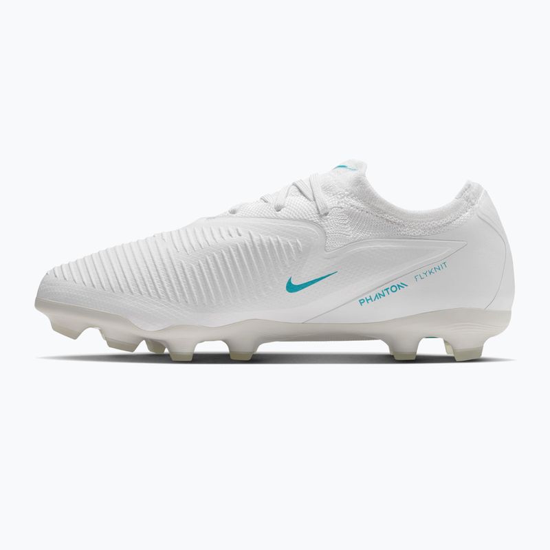 Buty piłkarskie dziecięce Nike Phantom 6 Low Pro Jr FG/MG white/white/dusty cactus 2
