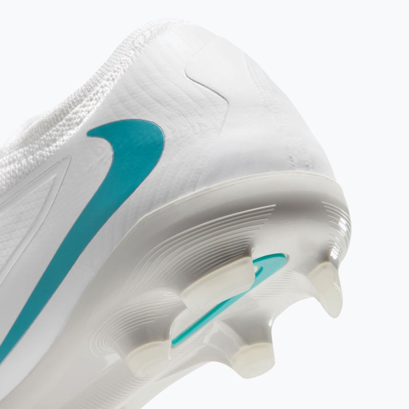 Buty piłkarskie dziecięce Nike Phantom 6 Low Pro Jr FG/MG white/white/dusty cactus 8
